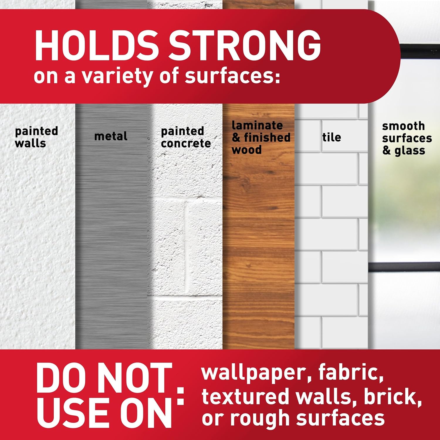 Command Large Utility Hooks. 7-Hooks. 12-Strips. Organize Damage-Free - Image 4